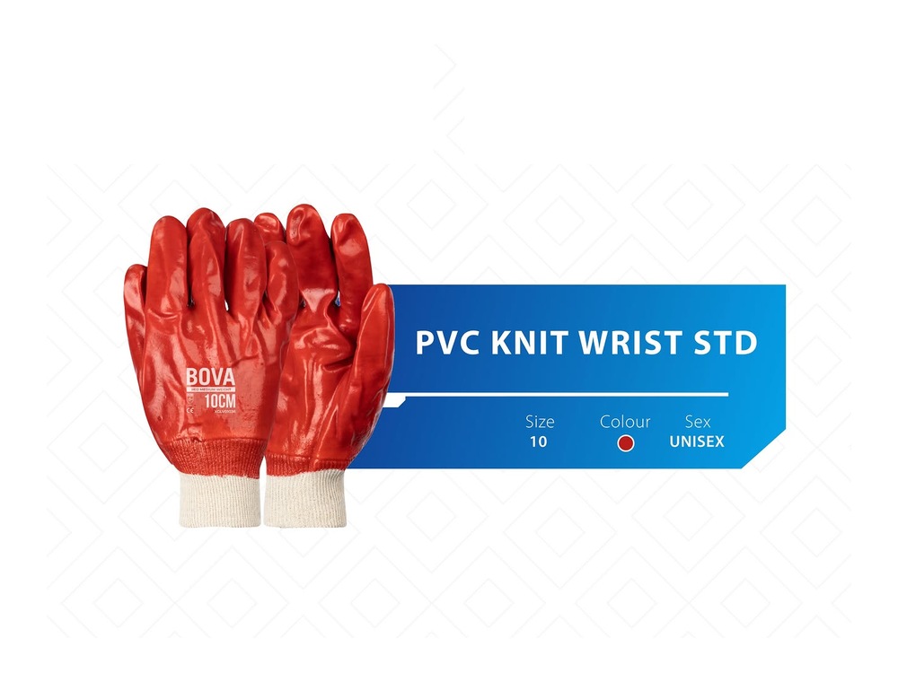 PVC KNIT WRIST STD